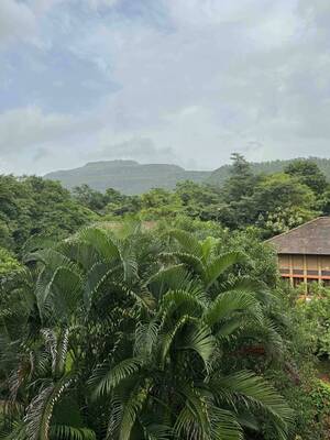 View of the Sahyadri Mountains captured by Ty from GEB, which was a priority on his places to visit during his return trip.